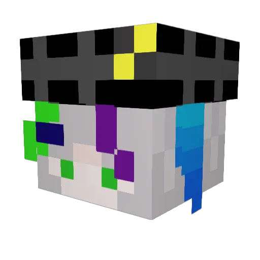 kimiyang8370 Minecraft avatar head, 3D render