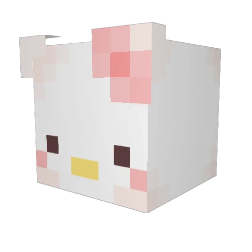 kimja20031 Minecraft avatar head, 3D render