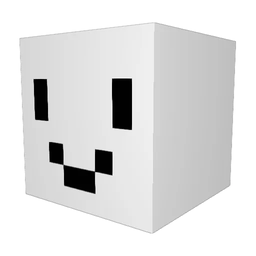 kimkuri57 Minecraft avatar head, 3D render