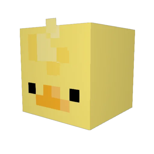 kimmi_26 Minecraft avatar head, 3D render