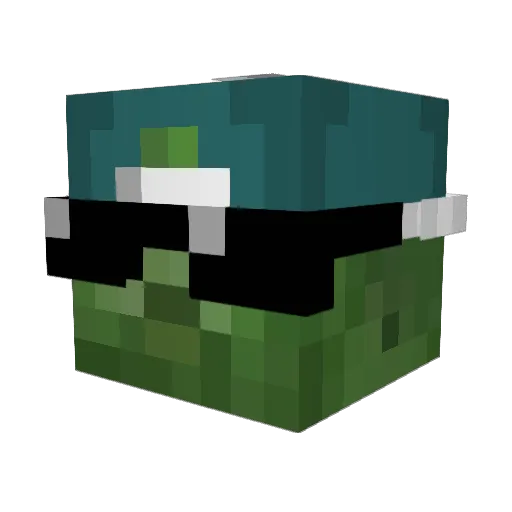 kimmin0210 Minecraft avatar head, 3D render