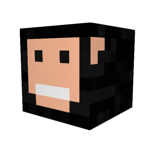 kimmy_hed93 Minecraft avatar head, 3D render