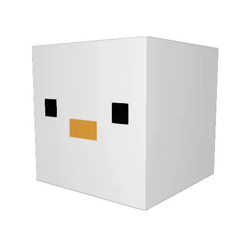 kimse1234 Minecraft avatar head, 3D render