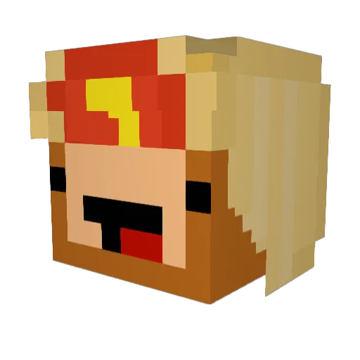 kimsihun3979 Minecraft avatar head, 3D render