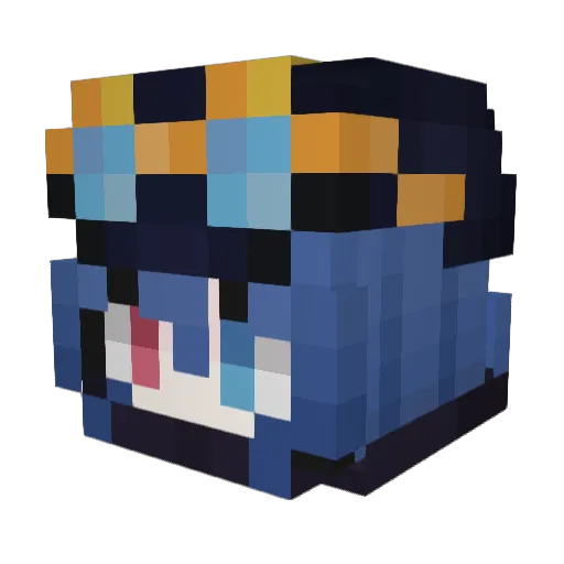 kimyeontan09 Minecraft avatar head, 3D render