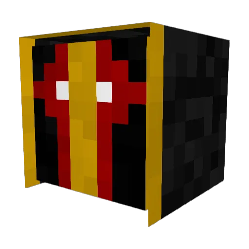 kimzim Minecraft avatar head, 3D render