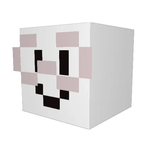 kind_gentlemen Minecraft avatar head, 3D render