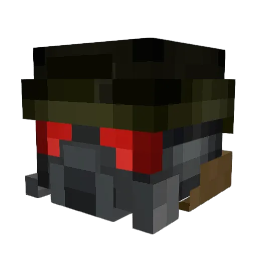 kines231 Minecraft avatar head, 3D render