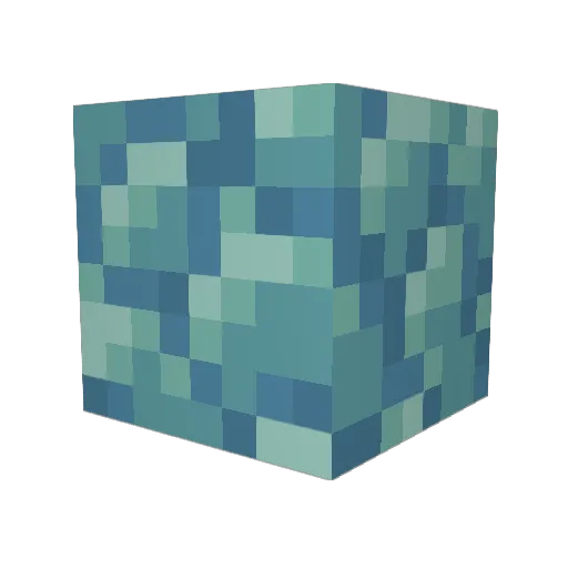 kineticguy Minecraft avatar head, 3D render