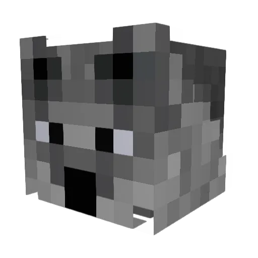 king1455 Minecraft avatar head, 3D render