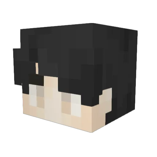 king2505 Minecraft avatar head, 3D render