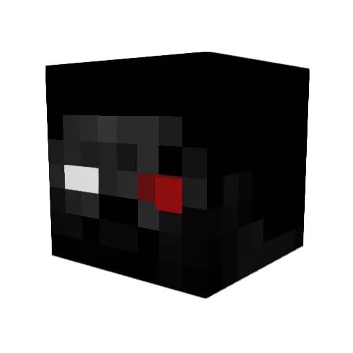 king_Fujee Minecraft avatar head, 3D render