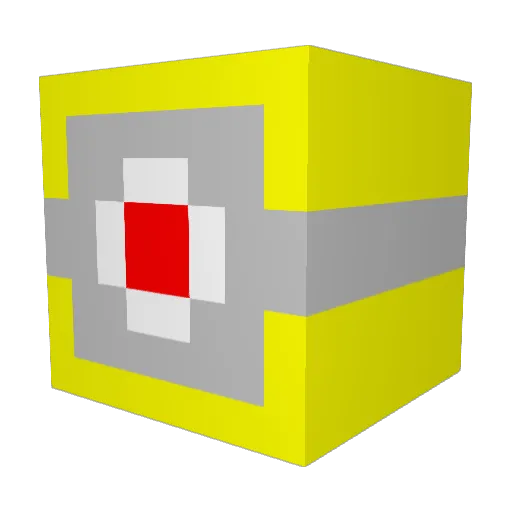 king_QC Minecraft avatar head, 3D render
