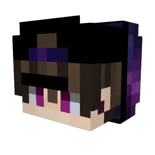 king_bob_1 Minecraft avatar head, 3D render