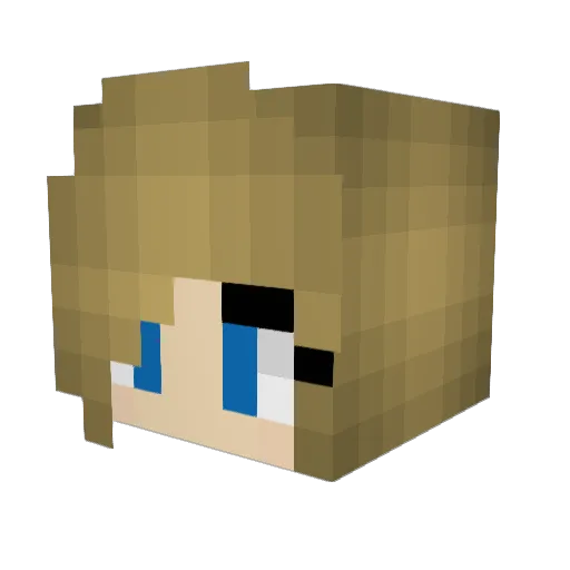 king_boo100 Minecraft avatar head, 3D render