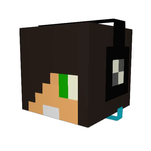 king_charlez Minecraft avatar head, 3D render