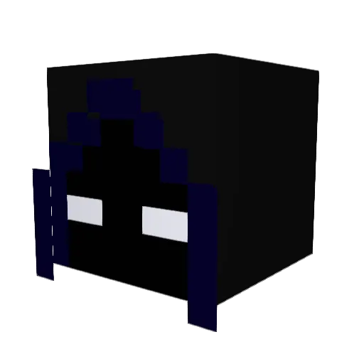 king_chep Minecraft avatar head, 3D render