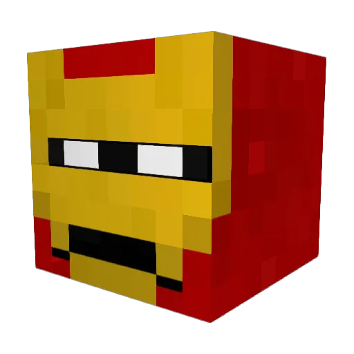 king_dk1 Minecraft avatar head, 3D render