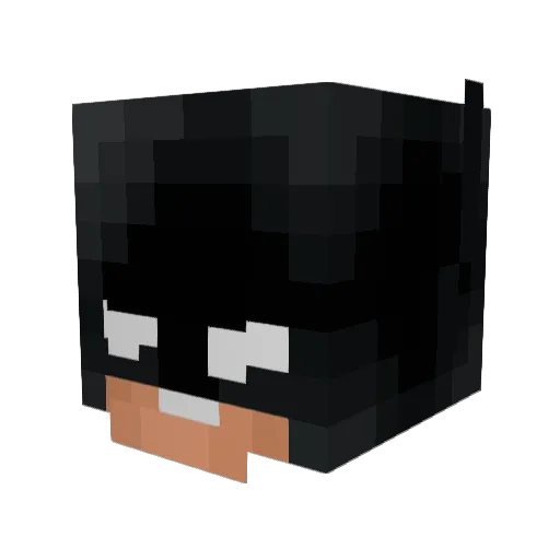 king_drew123 Minecraft avatar head, 3D render