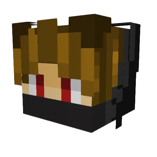 king_jay_14 Minecraft avatar head, 3D render