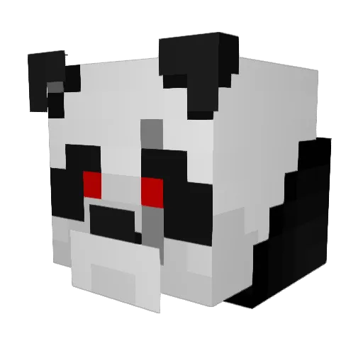 king_tro Minecraft avatar head, 3D render