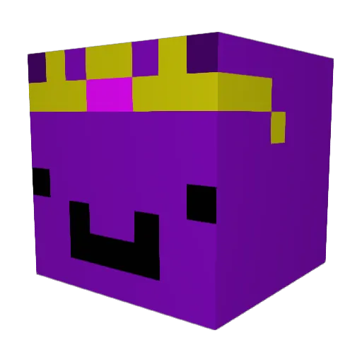 king_wemmbu Minecraft avatar head, 3D render