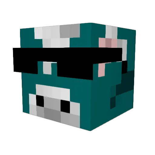 kingall45 Minecraft avatar head, 3D render