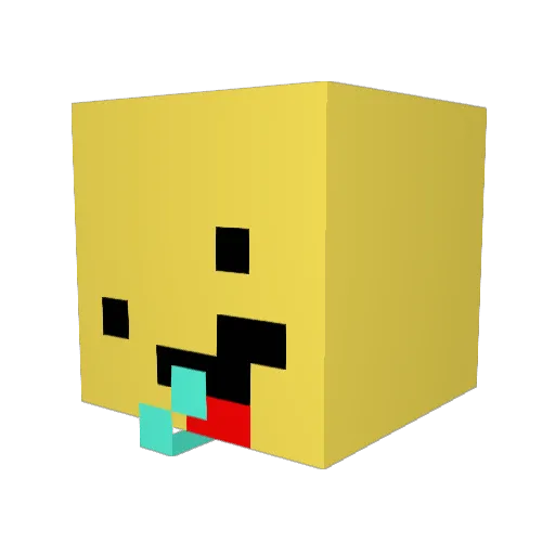 kingbbob77 Minecraft avatar head, 3D render