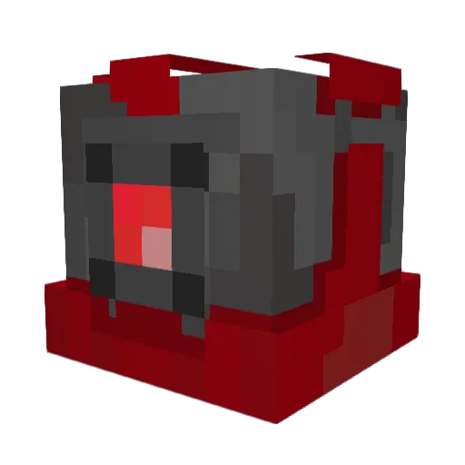 kingbluke Minecraft avatar head, 3D render