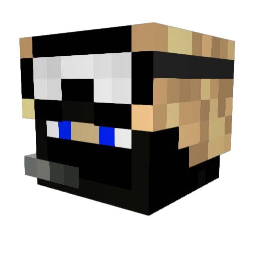 kingboss776 Minecraft avatar head, 3D render