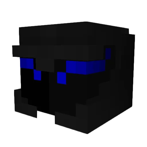 kingbuilder294 Minecraft avatar head, 3D render