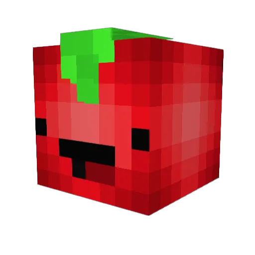 kingcaca49 Minecraft avatar head, 3D render