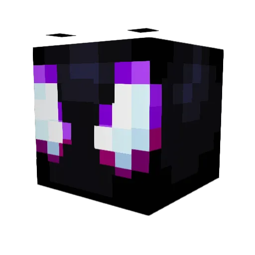 kingcarno Minecraft avatar head, 3D render