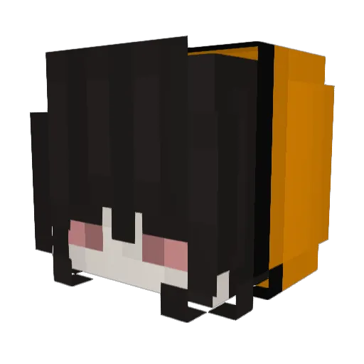 kingcheese36 Minecraft avatar head, 3D render