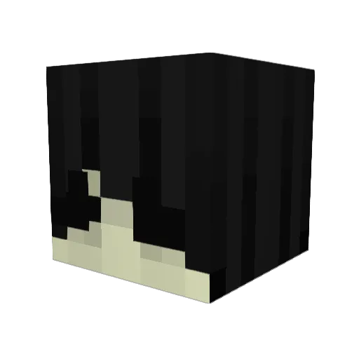 kingcon765 Minecraft avatar head, 3D render