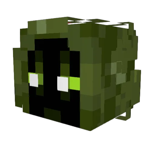 kingda1007 Minecraft avatar head, 3D render