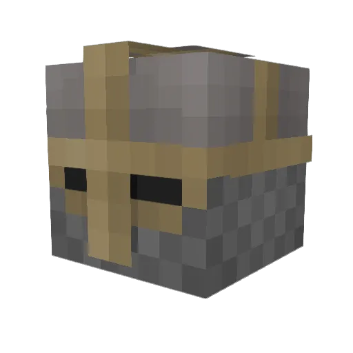 kinge310 Minecraft avatar head, 3D render