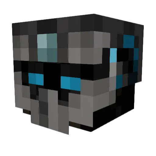 kinge95 Minecraft avatar head, 3D render