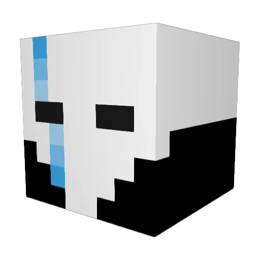 kinghaxpro00 Minecraft avatar head, 3D render