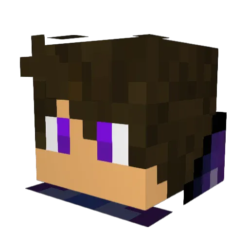 kingjony5 Minecraft avatar head, 3D render