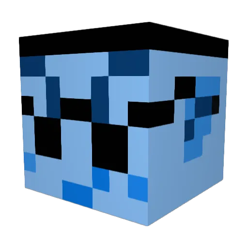 kingkai445 Minecraft avatar head, 3D render