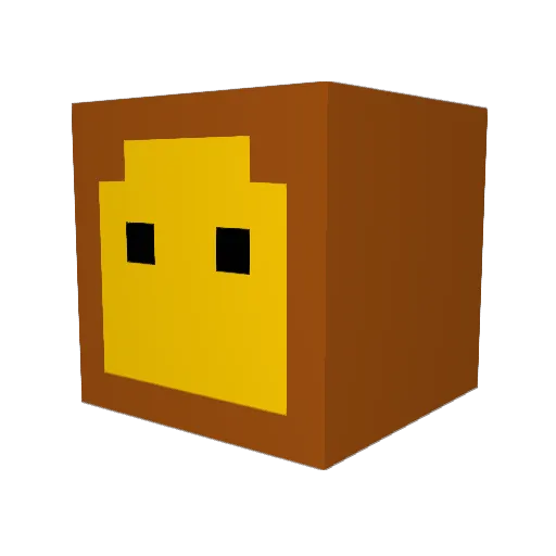 kingkong087 Minecraft avatar head, 3D render