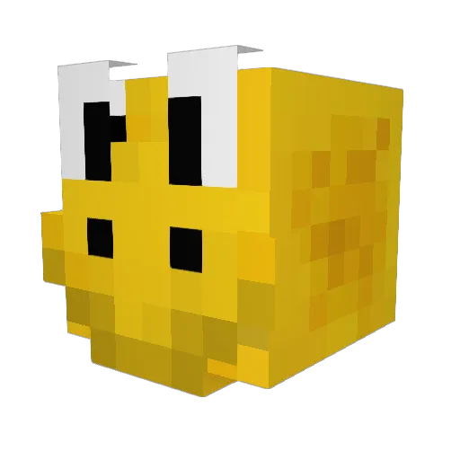 kingkoopa111 Minecraft avatar head, 3D render