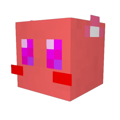kingkorea2 Minecraft avatar head, 3D render