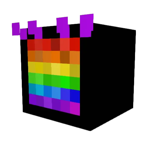 kinglin1129 Minecraft avatar head, 3D render