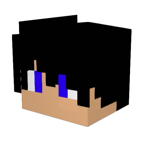 kingnf2013 Minecraft avatar head, 3D render