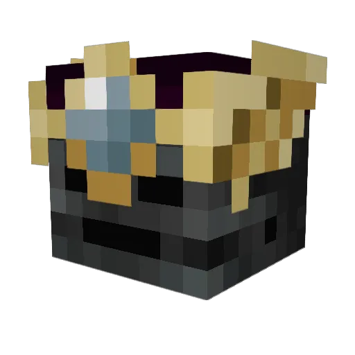 kingnou321 Minecraft avatar head, 3D render