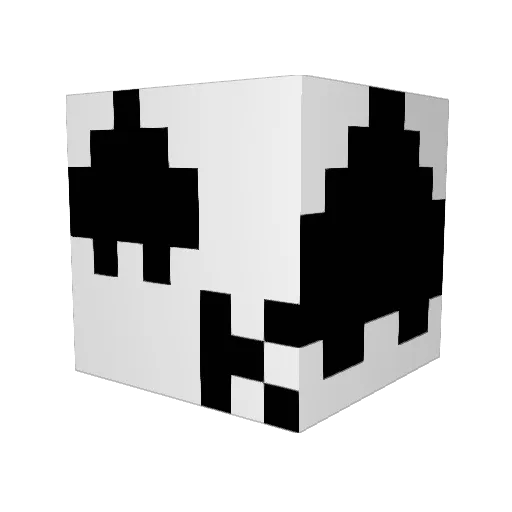 kingofspadesXD Minecraft avatar head, 3D render