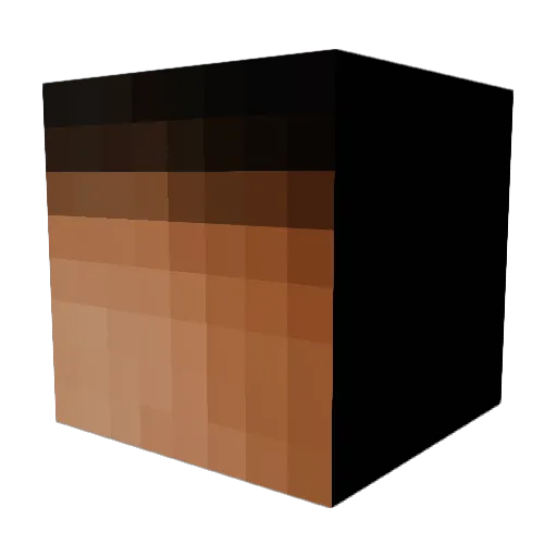 kingpuff4 Minecraft avatar head, 3D render