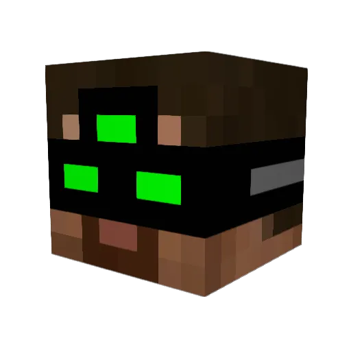 kingryan57 Minecraft avatar head, 3D render